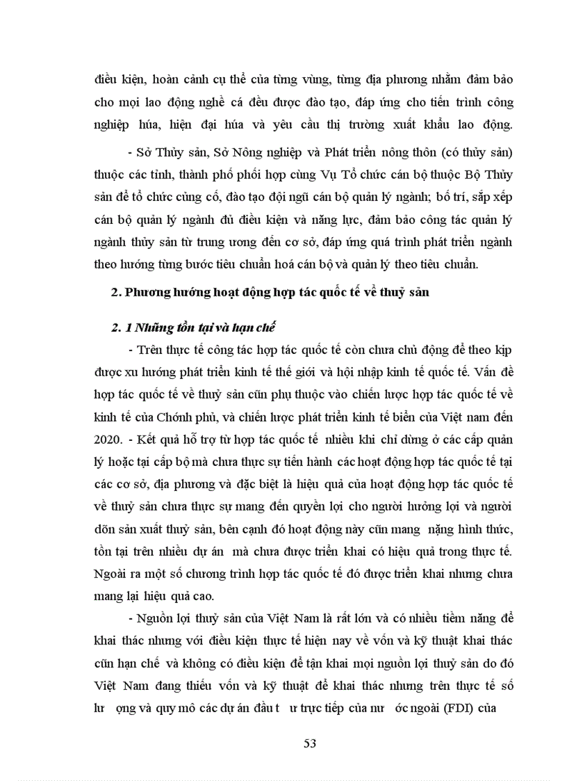 image for page Vấn đề hợp tác quốc tế về thuỷ sản