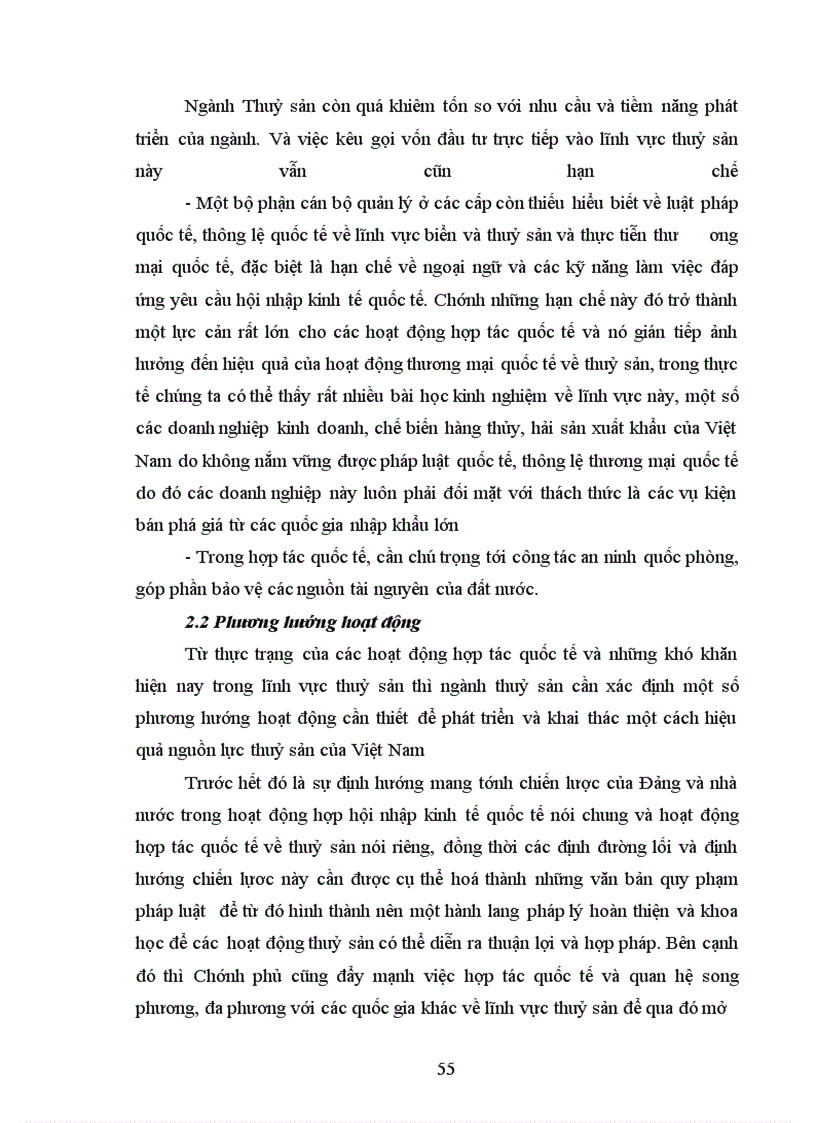 image for page Vấn đề hợp tác quốc tế về thuỷ sản