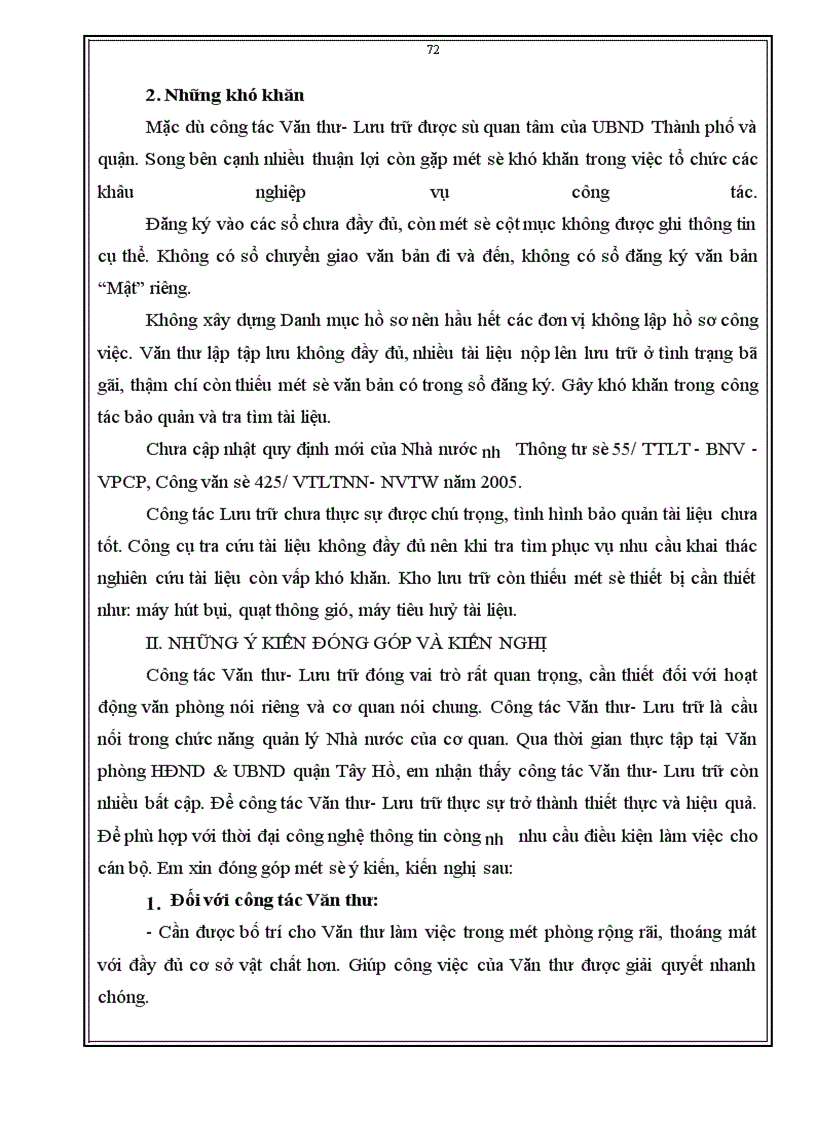 image for page Công tác Văn thư của Văn phòng HĐND & UBND quận Tây Hồ