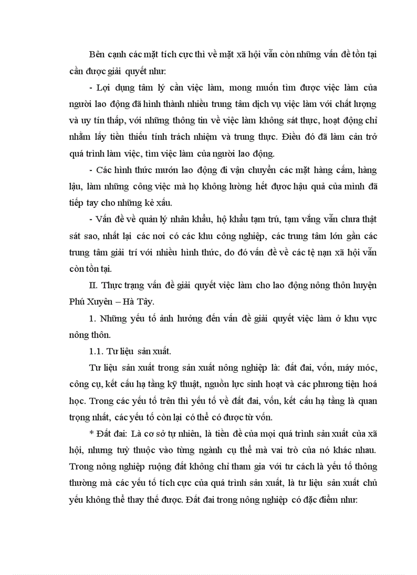 image for page Định hướng và giải pháp giải quyết việc làm cho lao động nông thôn huyện Phú Xuyên – Thành phố Hà nội đến năm 2010