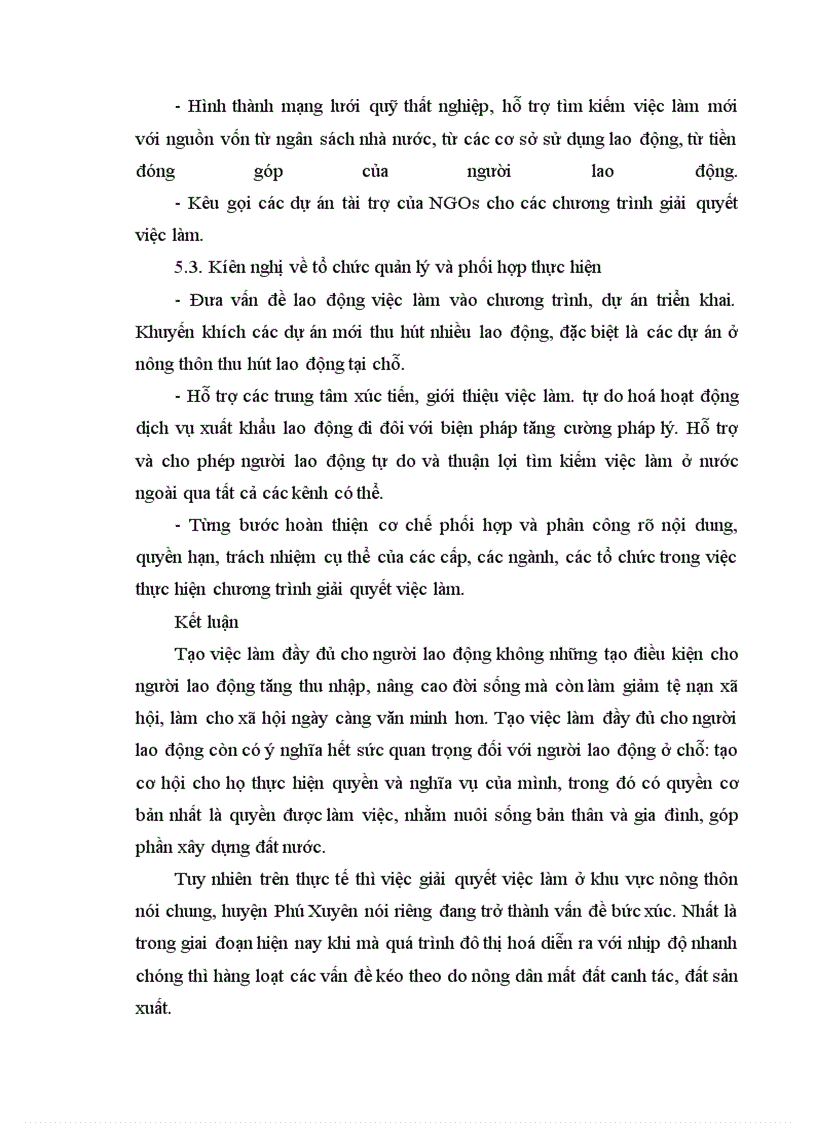 image for page Định hướng và giải pháp giải quyết việc làm cho lao động nông thôn huyện Phú Xuyên – Thành phố Hà nội đến năm 2010