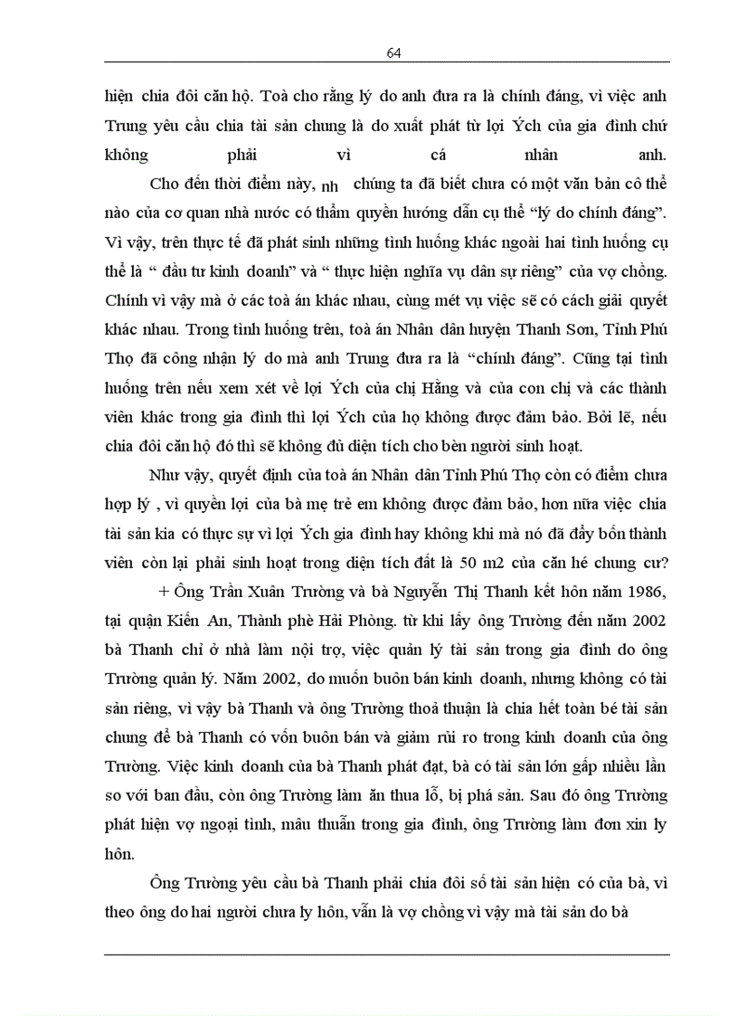 image for page Một số vấn đề chia tài sản chung của vợ chồng trong thời kỳ hôn nhân theo pháp luật HN&GĐ Việt Nam