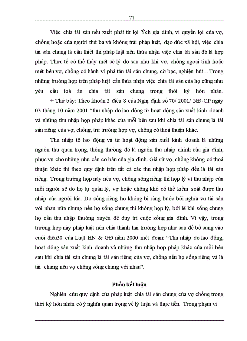 image for page Một số vấn đề chia tài sản chung của vợ chồng trong thời kỳ hôn nhân theo pháp luật HN&GĐ Việt Nam