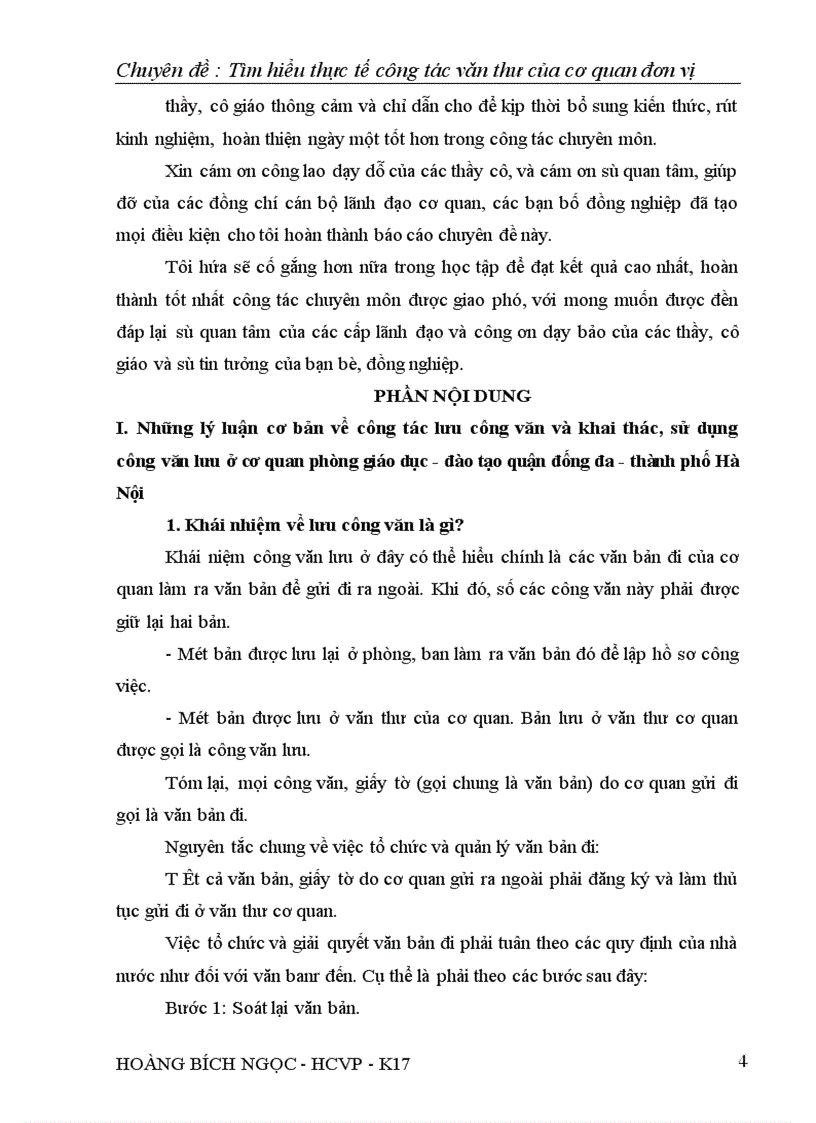 image for page Tìm hiểu việc lưu công văn, khai thác và sử dụng công văn lưu