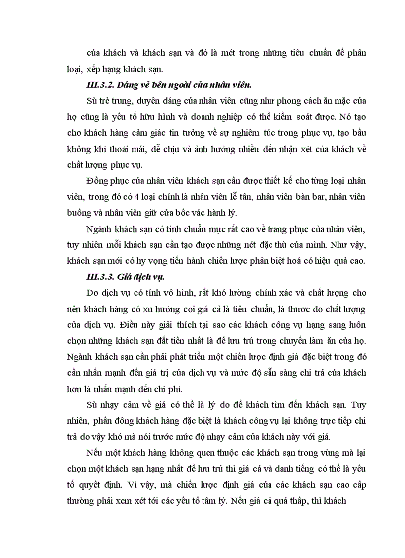 image for page Chiến lược Marketing của khách sạn Hồng Hà trong sự thích ứng với môi trường kinh doanh ------------------ một số quan điểm và ứng dụng của Marketing vào ngành dịch vụ được các nhà nghiên cứu nêu ra