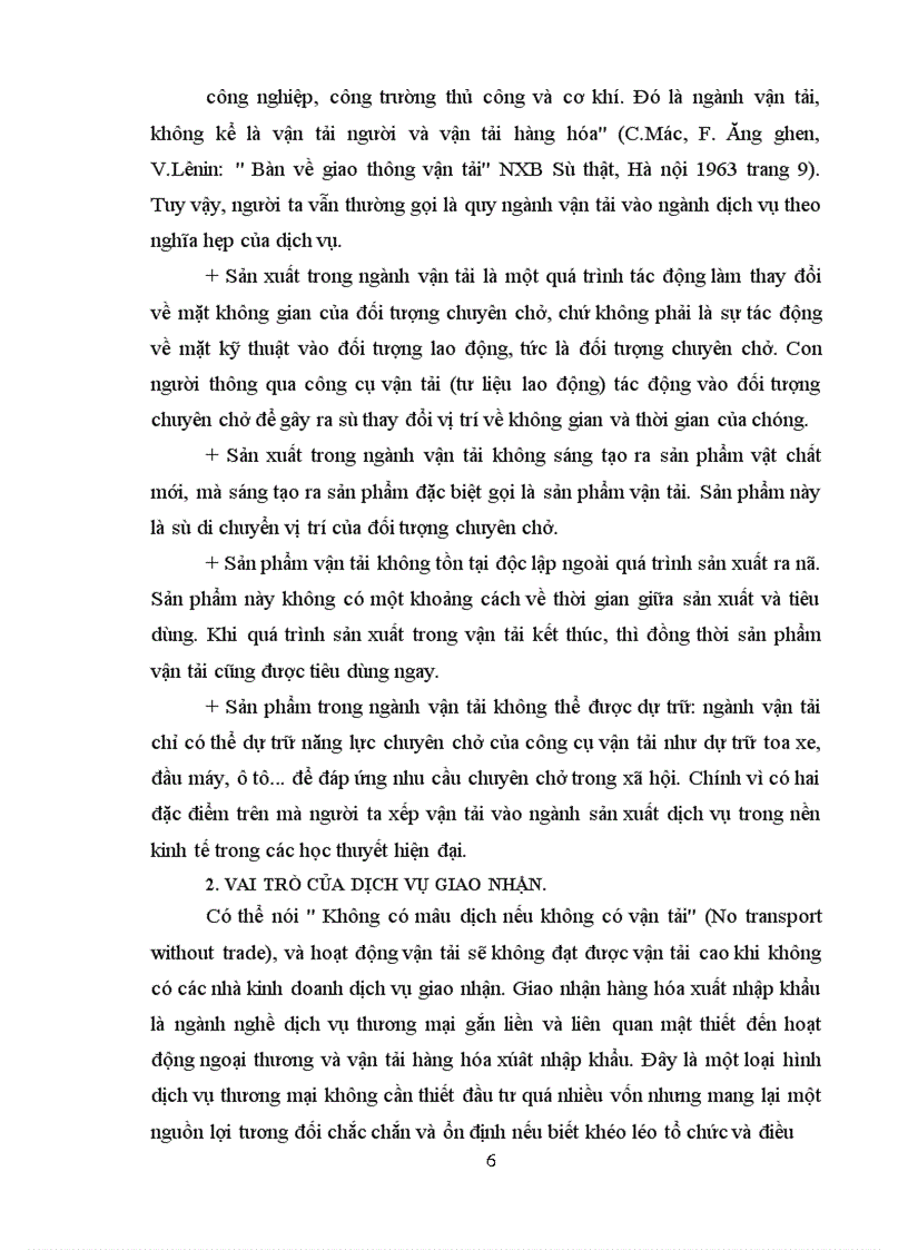 image for page Nghiệp vụ vận tải và giao nhận hàng hóa ở công ty siffco