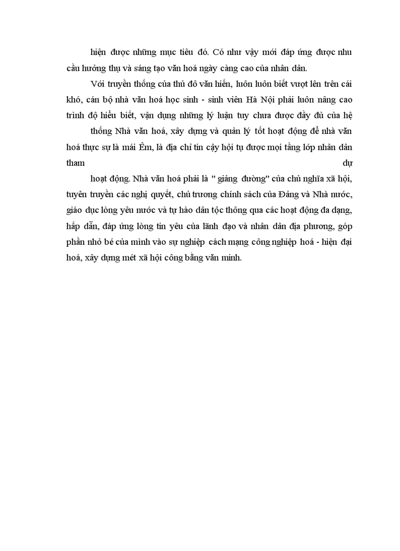 image for page Những biện pháp nhằm nâng cao hiệu quả quản lý và tổ chức hoạt động của Nhà văn hoá Học sinh - Sinh viên Hà Nội trong giai đoạn hiện nay