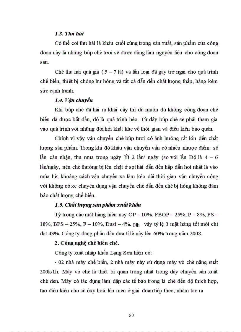 image for page Một số giải pháp nâng cao giá trị chè xuất khẩu và mở rộng thị trường xuất khẩu chè tại Công ty Xuất nhập khẩu Lạng Sơn