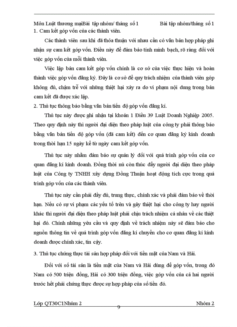 image for page Bài tập tình huống môn Luật thương mại