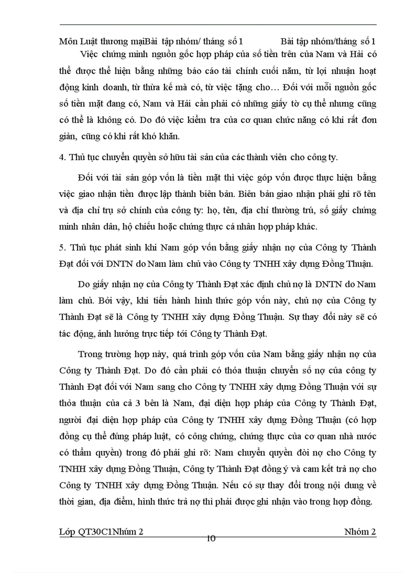 image for page Bài tập tình huống môn Luật thương mại