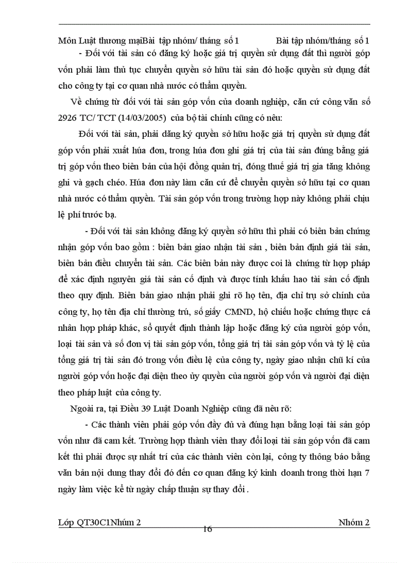 image for page Bài tập tình huống môn Luật thương mại