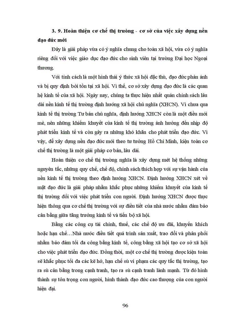 image for page Giáo dục đạo đức cho thế hệ trẻ theo tư tưởng Hồ Chí Minh - Liên hệ với thực tiễn tại trường Đại học Ngoại thương