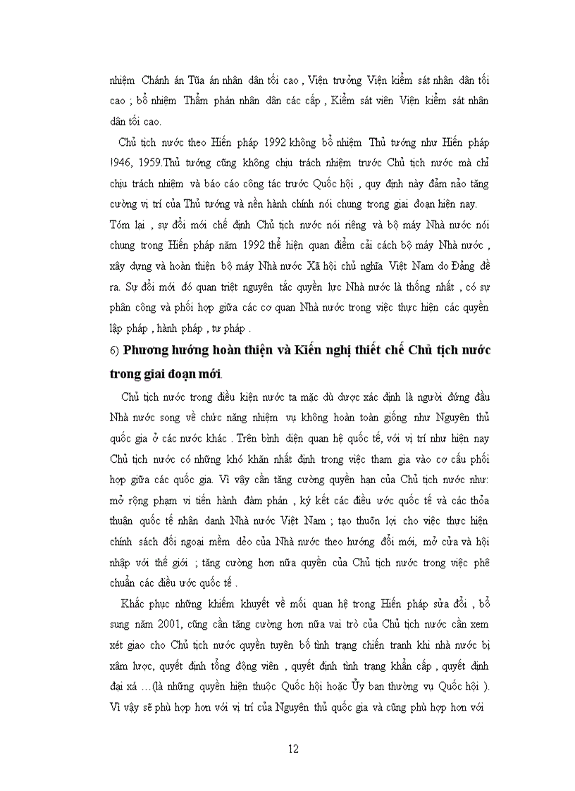 image for page Chế định Chủ tịch nước theo quy định của pháp luật hiện hành