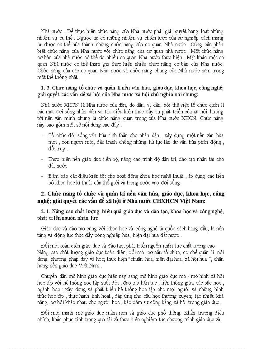 image for page Chức năng cơ bản của Nhà nước