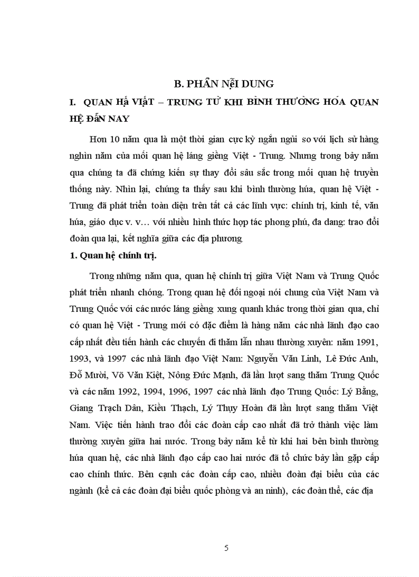 image for page Phát triển quan hệ việt -trung