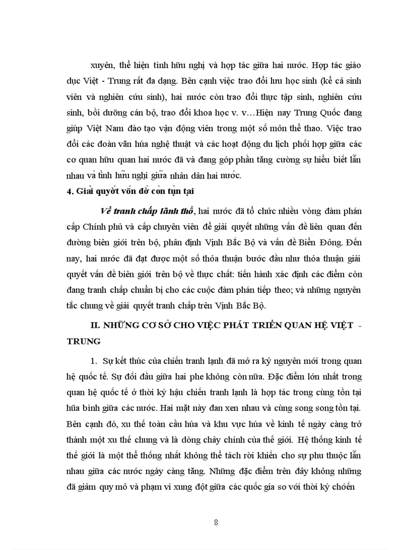 image for page Phát triển quan hệ việt -trung