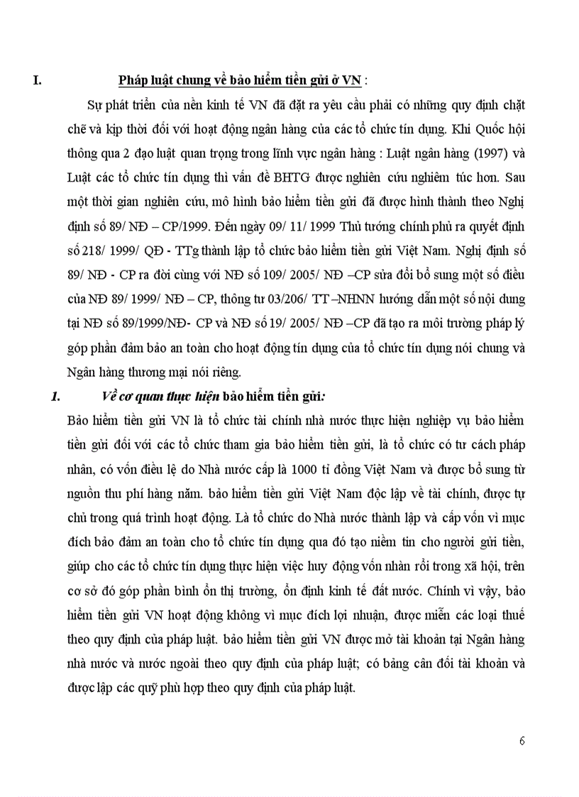 image for page Hoạt động bảo hiểm tiền gửi tại các ngân hàng thương mại.