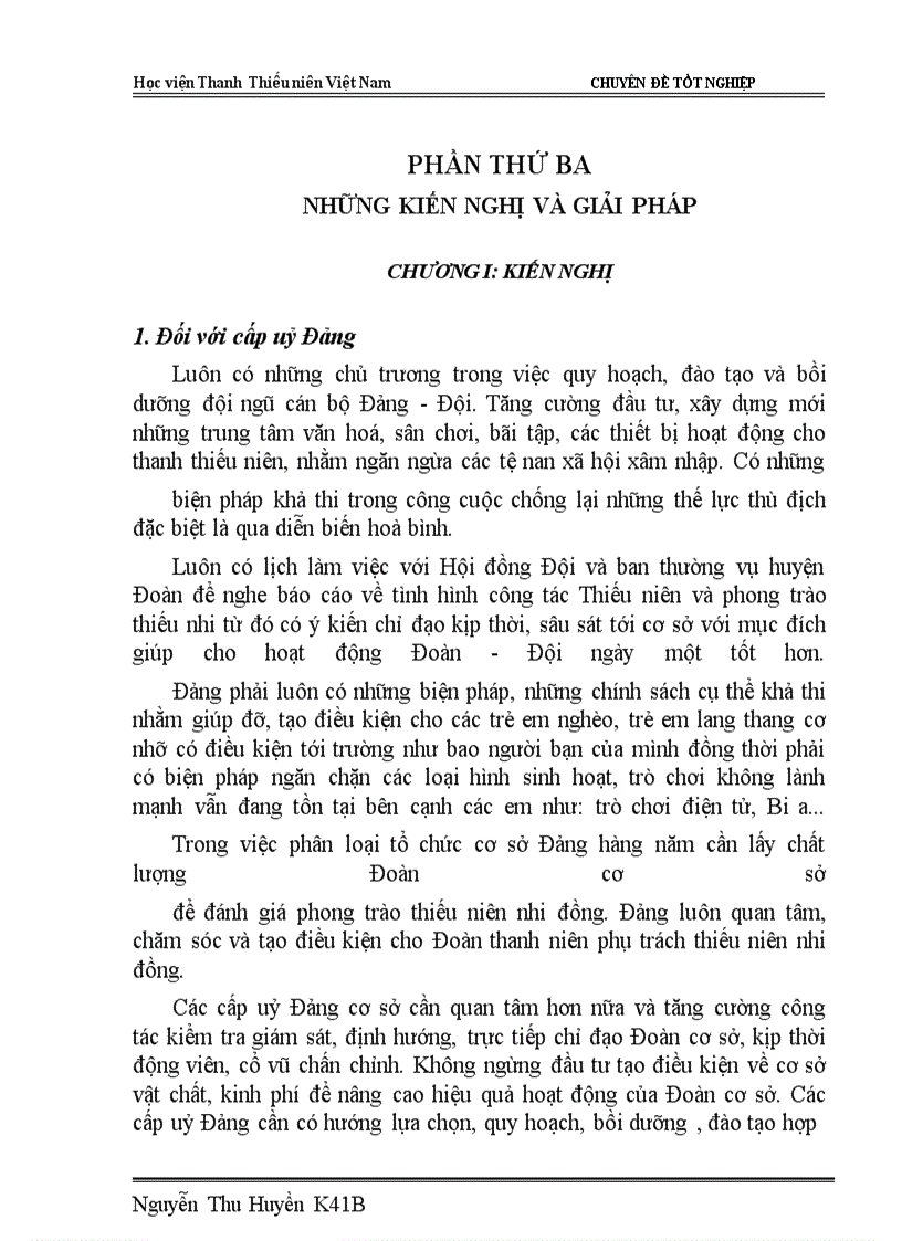 image for page Tổ chức đoàn cơ sở với công tác thiếu niên nhi đồng trên địa bàn dân cư