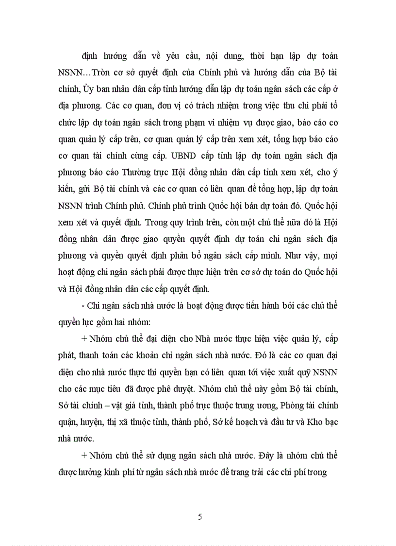 image for page Ngân sách Nhà nước và chi ngân sách Nhà nước