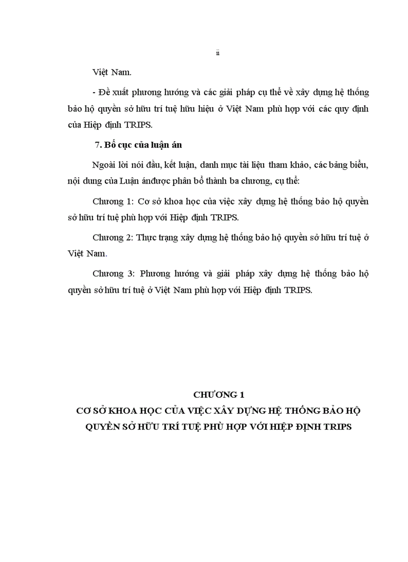 image for page Xây dựng hệ thống bảo hộ quyền sở hữu trí tuệ ở Việt Nam phù hợp với Hiệp định của WTO về các khía cạnh của quyền sở hữu trí tuệ liên quan đến thương mại (Hiệp định TRIPS)