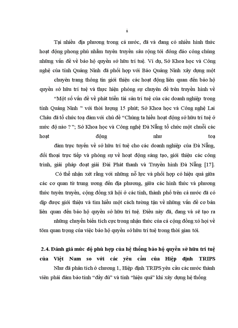 image for page Xây dựng hệ thống bảo hộ quyền sở hữu trí tuệ ở Việt Nam phù hợp với Hiệp định của WTO về các khía cạnh của quyền sở hữu trí tuệ liên quan đến thương mại (Hiệp định TRIPS)