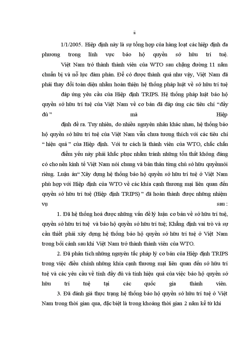 image for page Xây dựng hệ thống bảo hộ quyền sở hữu trí tuệ ở Việt Nam phù hợp với Hiệp định của WTO về các khía cạnh của quyền sở hữu trí tuệ liên quan đến thương mại (Hiệp định TRIPS)
