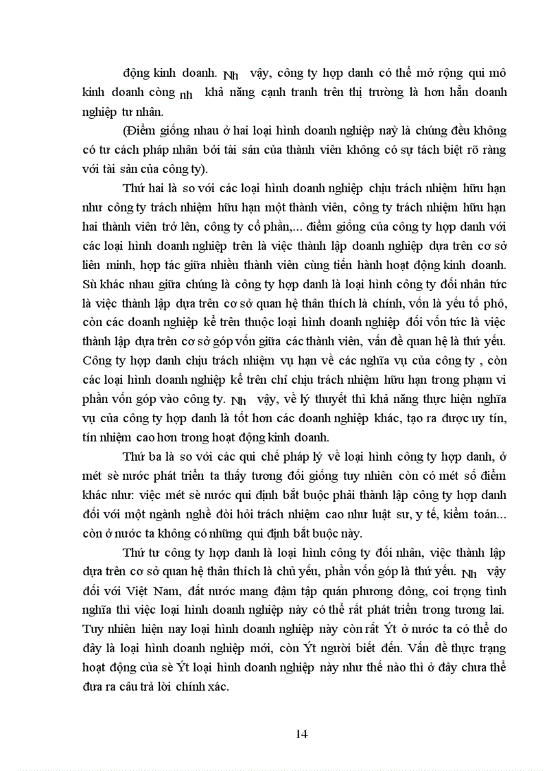 image for page Một số kiến nghị nhằm hoàn thiện chế độ pháp lý thành lập và hoạt động của công ty hợp danh