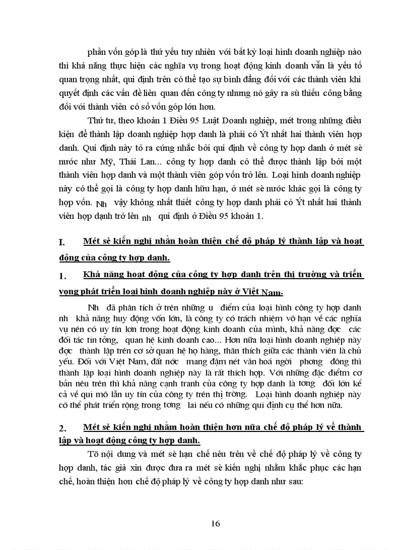 image for page Một số kiến nghị nhằm hoàn thiện chế độ pháp lý thành lập và hoạt động của công ty hợp danh