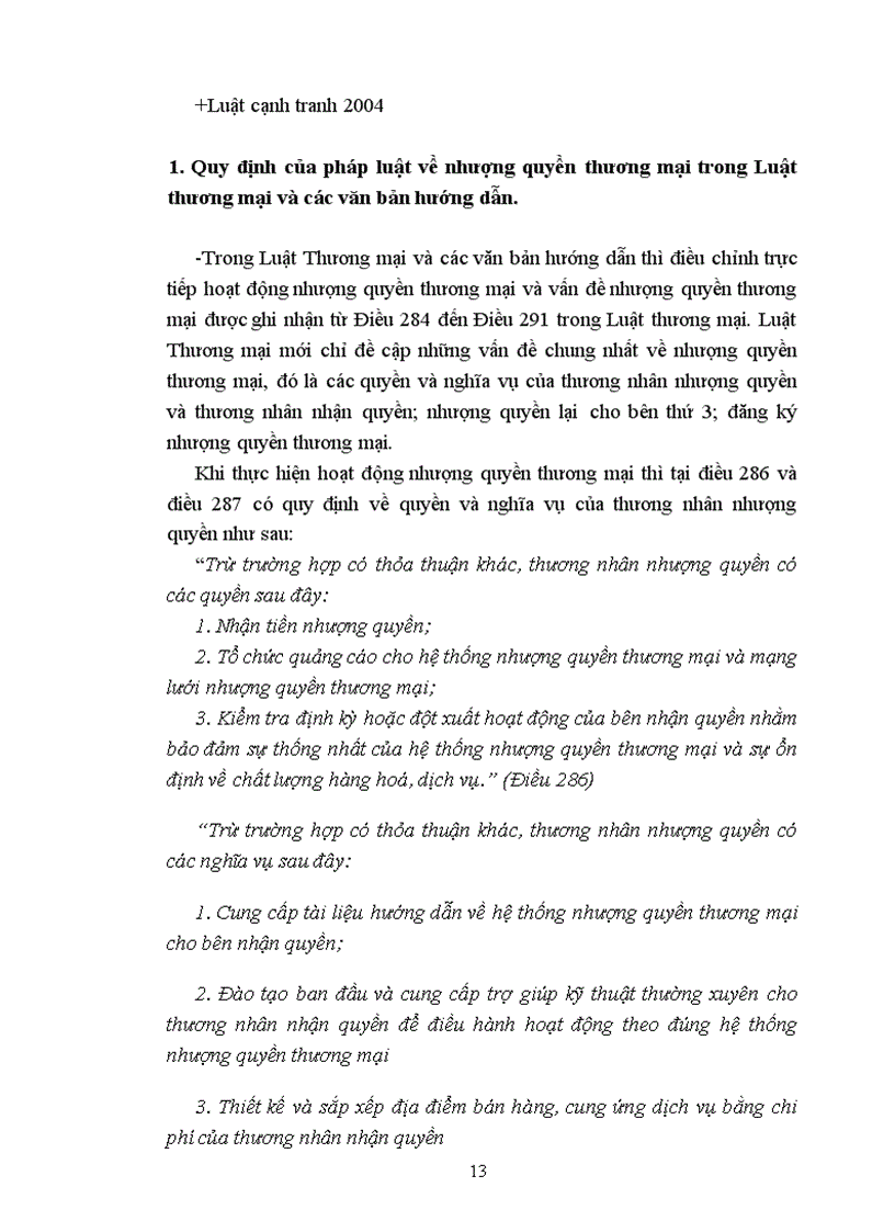 image for page Thực tiễn của hoạt động nhượng quyền thương mại trên thế giới và việt nam