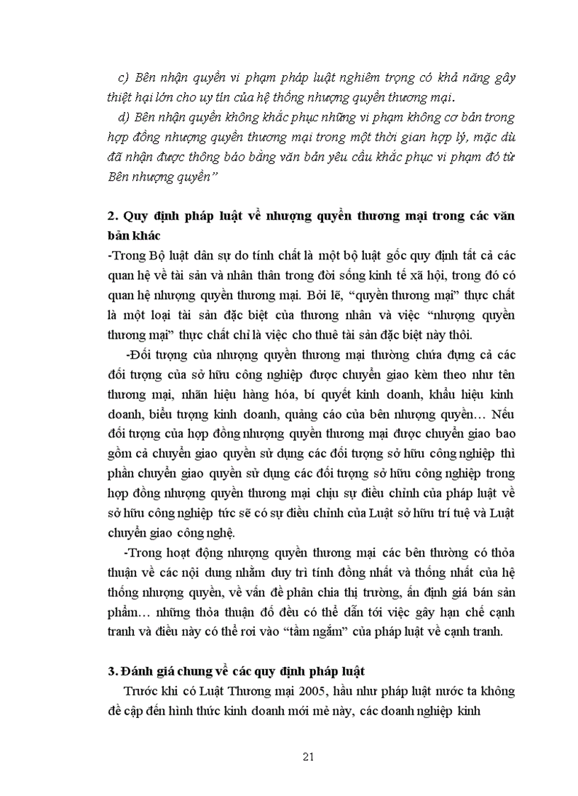 image for page Thực tiễn của hoạt động nhượng quyền thương mại trên thế giới và việt nam