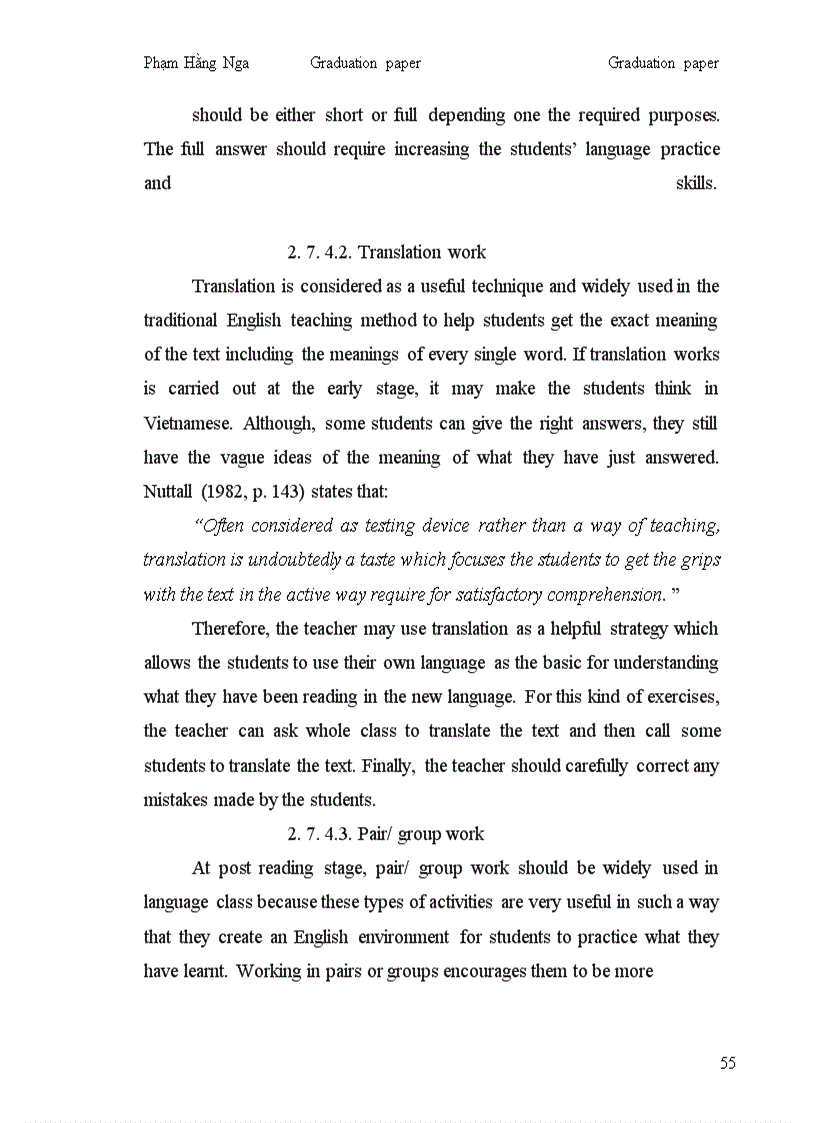 image for page Conducting effective post- reading stage to eleventh form students at high schools in Hanoi