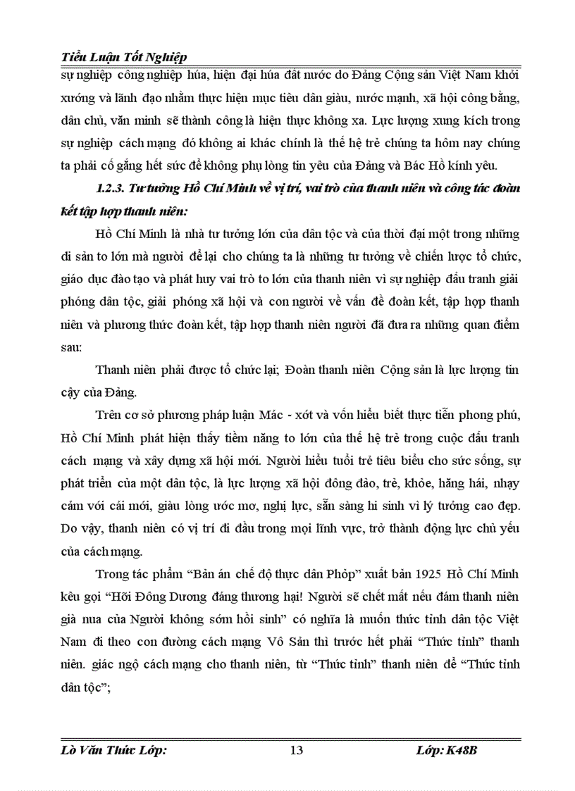 image for page Một số giải pháp nhằm nâng cao hiệu quả công tác đoàn kết,tập hợp thanh niên trên địa bàn huyện Mai Sơn Tỉnh Sơn La.