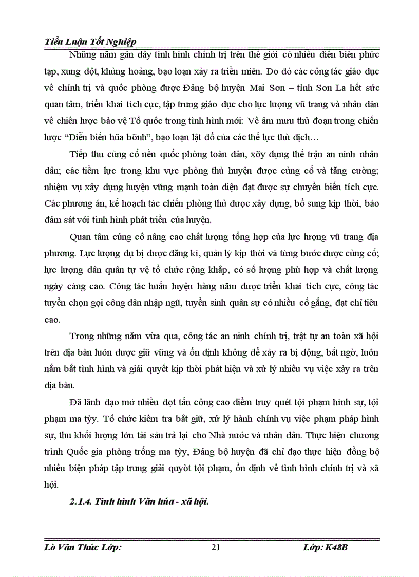 image for page Một số giải pháp nhằm nâng cao hiệu quả công tác đoàn kết,tập hợp thanh niên trên địa bàn huyện Mai Sơn Tỉnh Sơn La.