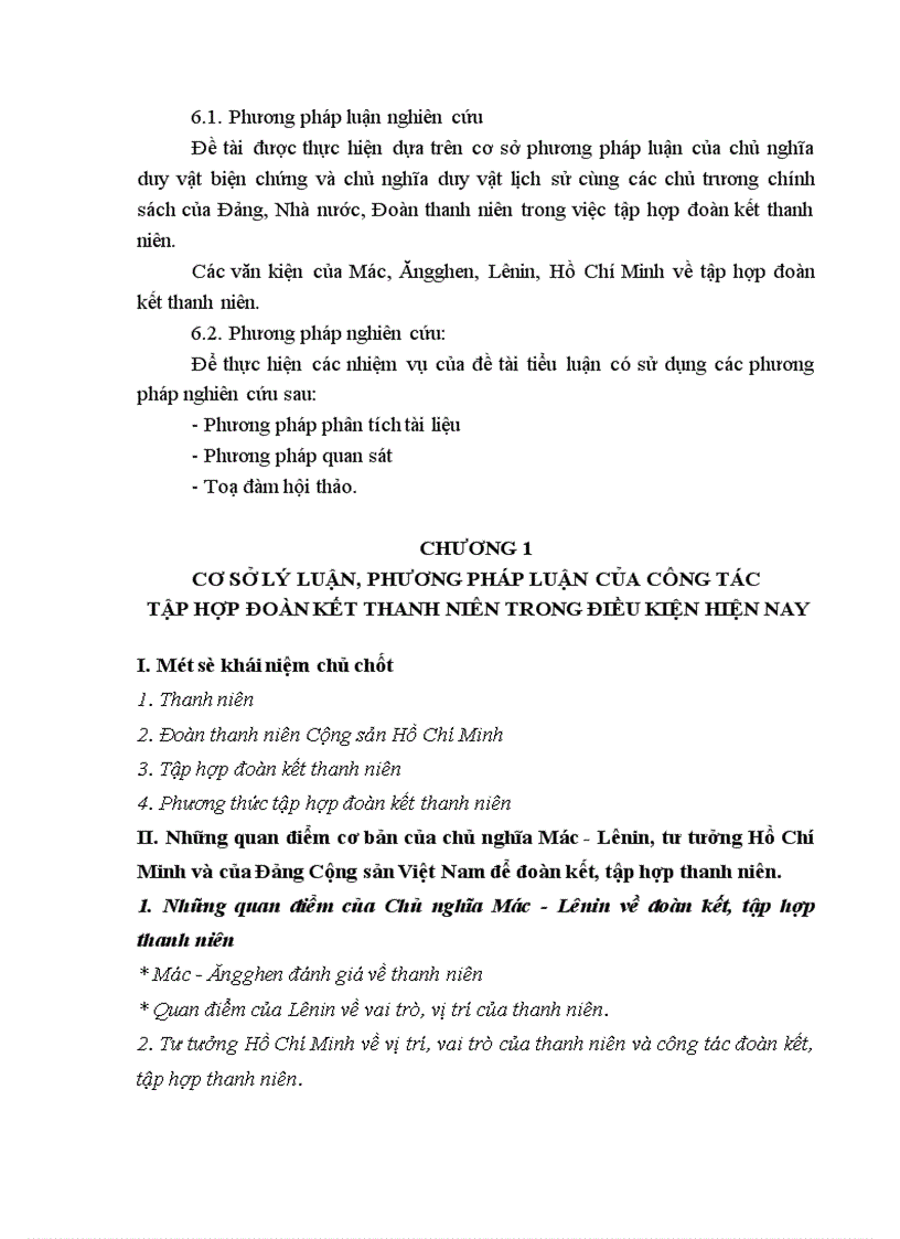 image for page Phương thức đoàn kết tập hợp thanh niên trên địa bàn thị trấn chợ chu - huyện định hóa - tỉnh thái nguyên thực trạng và giải pháp Giáo viên hướng dẫn