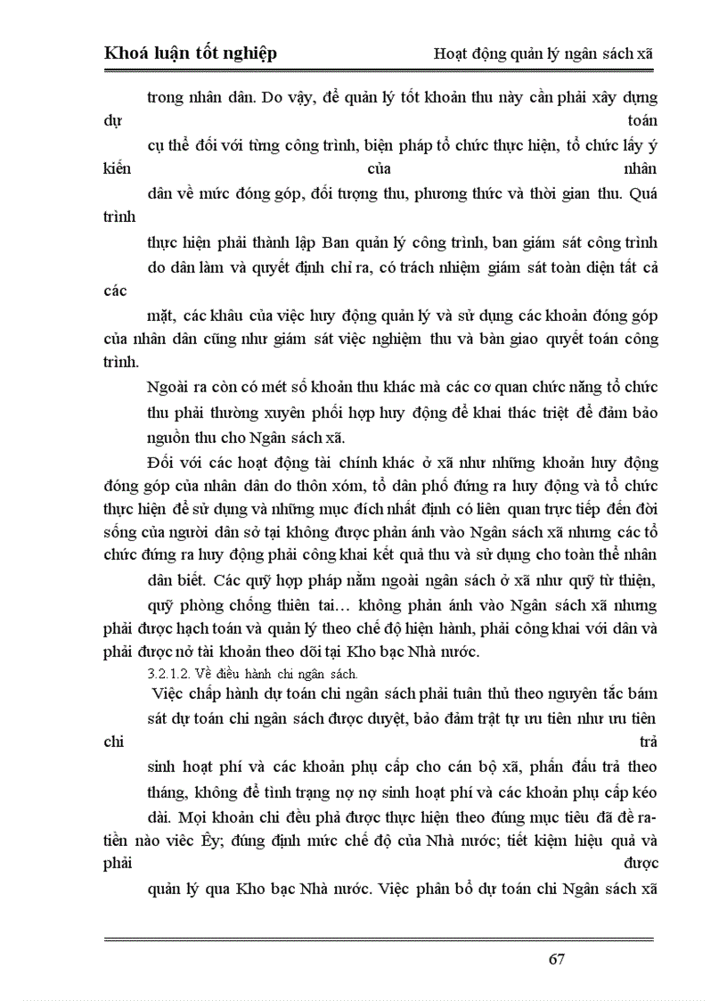 image for page Phân tích tình hình hoạt động quản lý Ngân sách xã trên địa bàn huyện Lạng Giang –Bắc Giang. Thực trạng và giải pháp