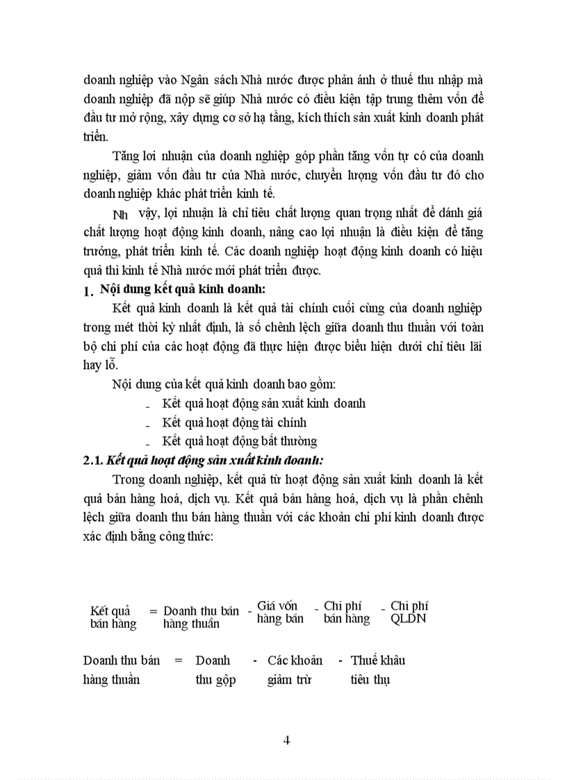 image for page Kế toán xác định kết quả kinh doanh và phân phối lợi nhuận trong doanh nghiệp