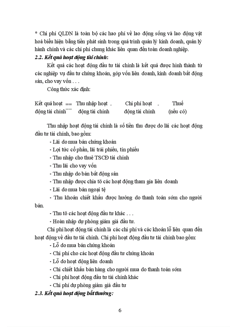 image for page Kế toán xác định kết quả kinh doanh và phân phối lợi nhuận trong doanh nghiệp