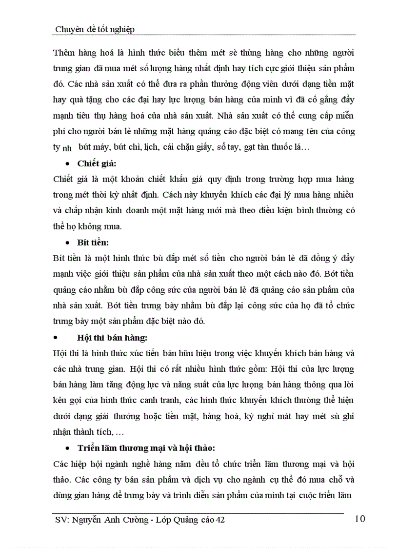 image for page Hoàn thiện hoạt động xúc tiến bán của công ty khoá Việt Tiệp