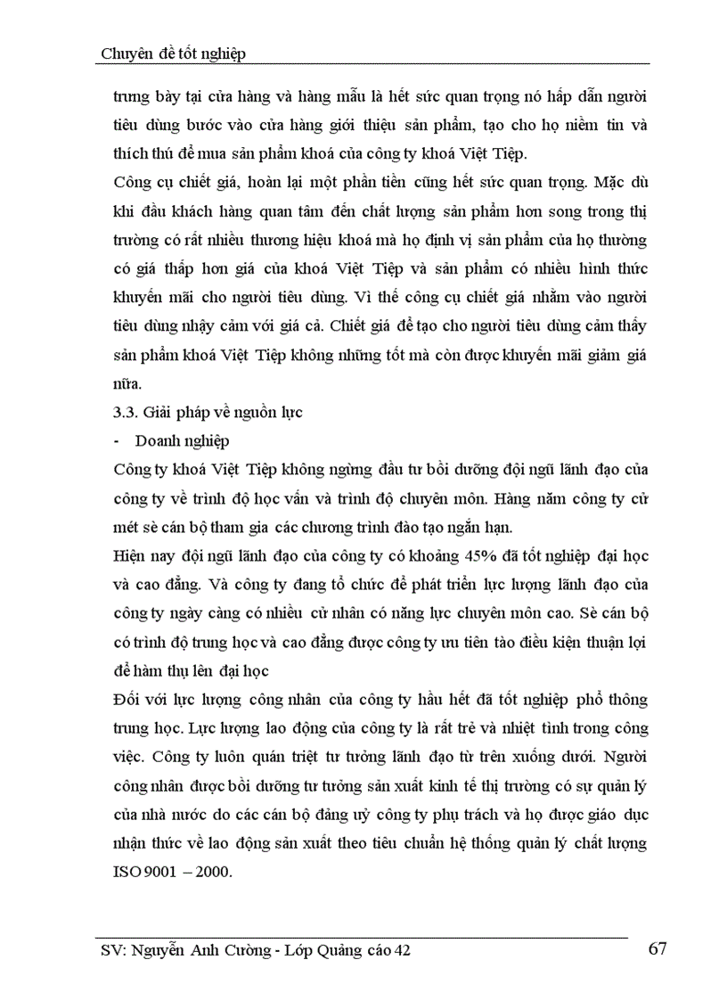 image for page Hoàn thiện hoạt động xúc tiến bán của công ty khoá Việt Tiệp