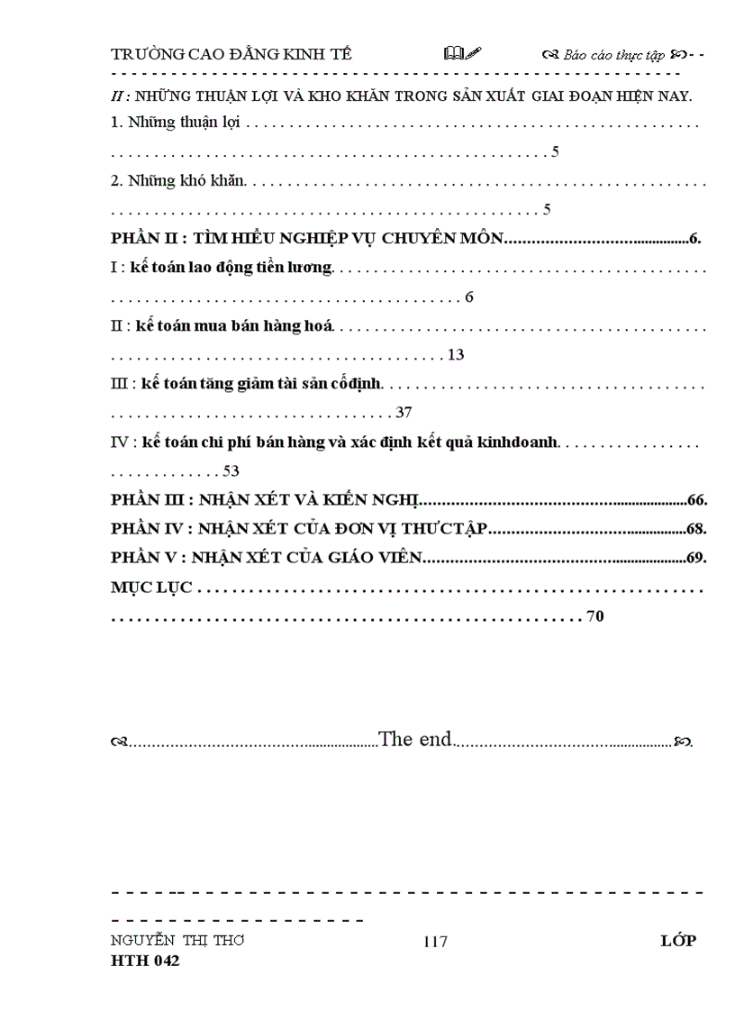 image for page Báo cáo thực tập tại Công ty TNHH TM Homi Cook