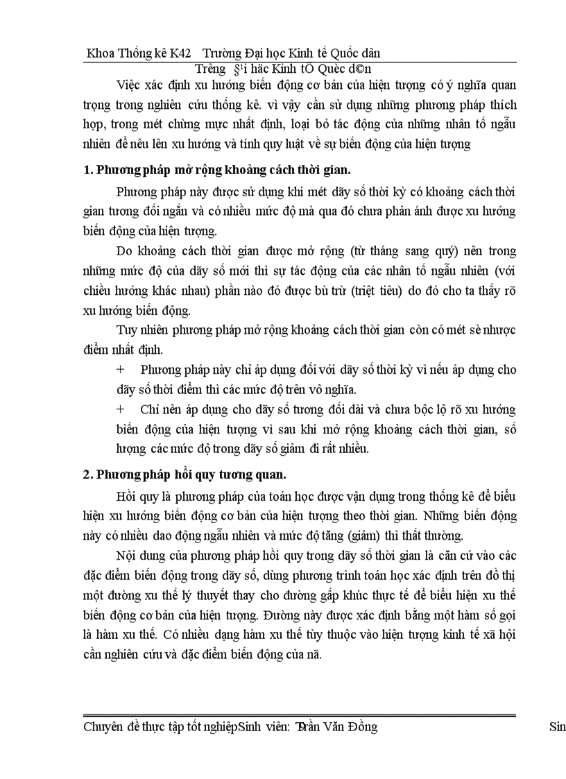 image for page Vận dụng phương pháp dãy số thời gian phân tích biến động giá trị sản xuất công nghiệp Hà Nội giai đoạn 1995 - 2003 và dự đoán đến năm 2004 - 2005