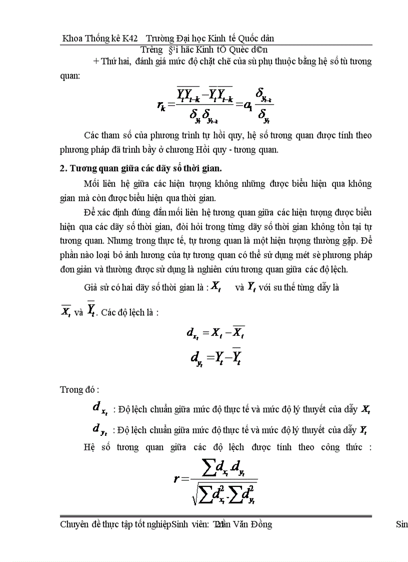 image for page Vận dụng phương pháp dãy số thời gian phân tích biến động giá trị sản xuất công nghiệp Hà Nội giai đoạn 1995 - 2003 và dự đoán đến năm 2004 - 2005