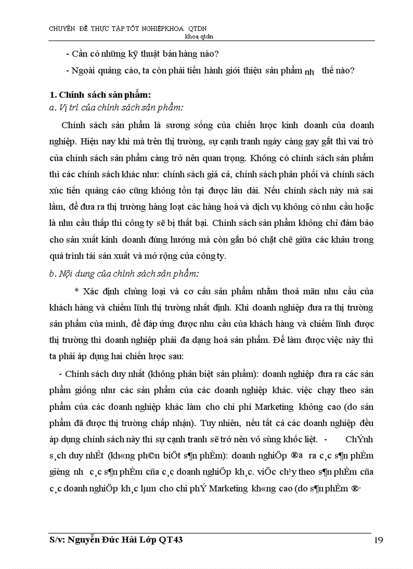 image for page Marketing- Mix trong tiêu thụ sản phẩm dầu lon ở Công ty TNHH Đất Việt