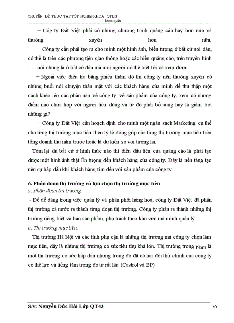 image for page Marketing- Mix trong tiêu thụ sản phẩm dầu lon ở Công ty TNHH Đất Việt