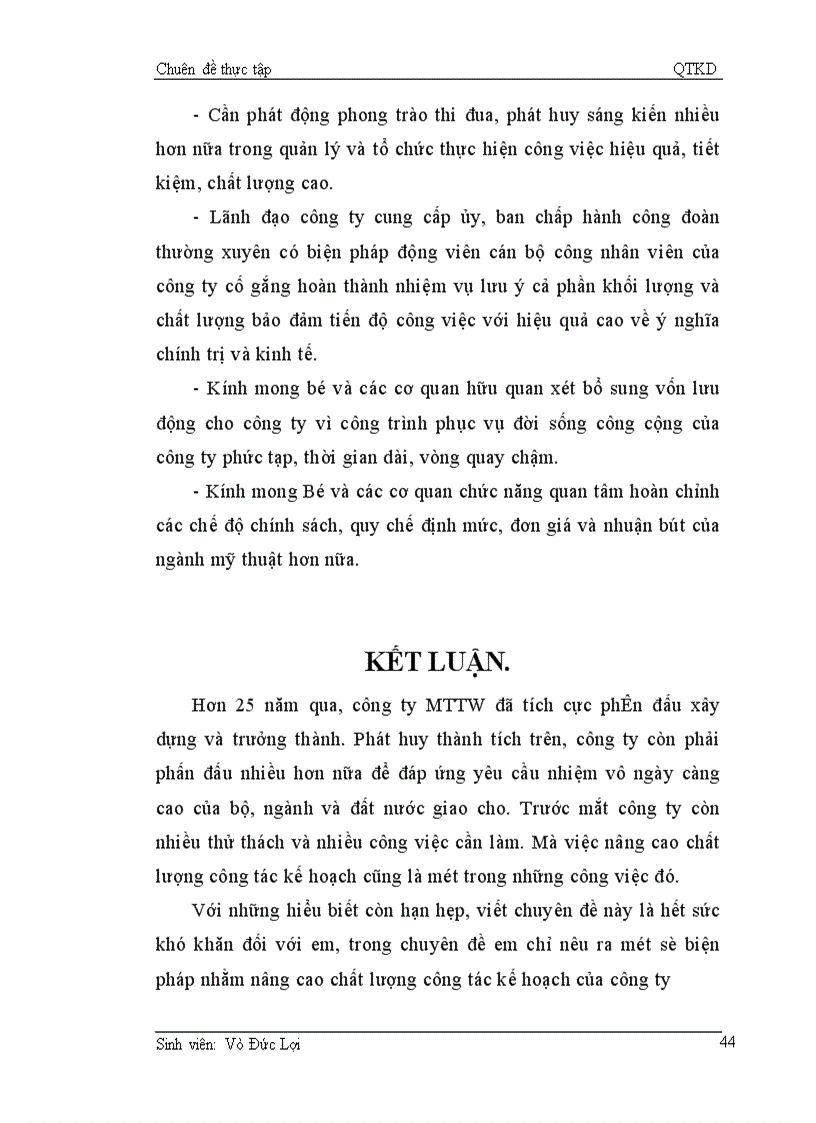 image for page Một số biện pháp nhằm nâng cao chất lượng công tác kế hoạch sản xuất-kinh doanh của công ty MTTW.