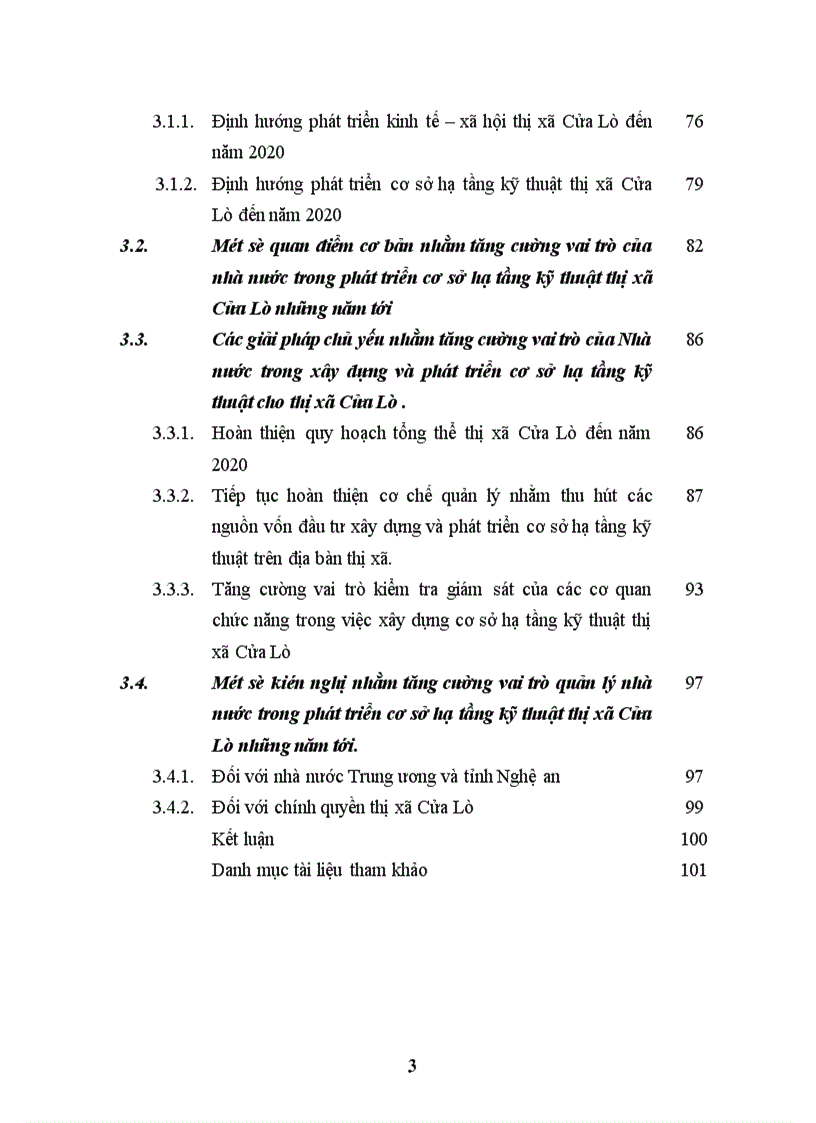 image for page Vai trò quản lý nhà nước trong phát triển cơ sở hạ tầng kỹ thuật của đô thị du lịch Thị xã Cửa Lò