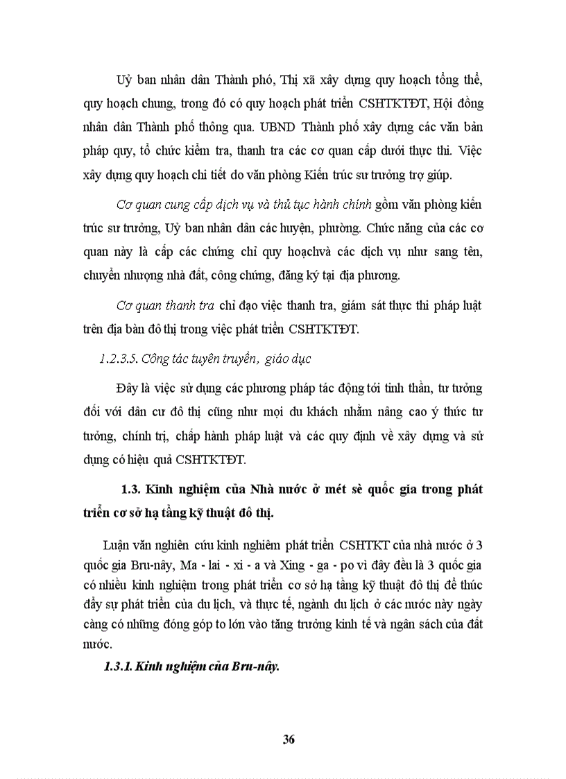 image for page Vai trò quản lý nhà nước trong phát triển cơ sở hạ tầng kỹ thuật của đô thị du lịch Thị xã Cửa Lò