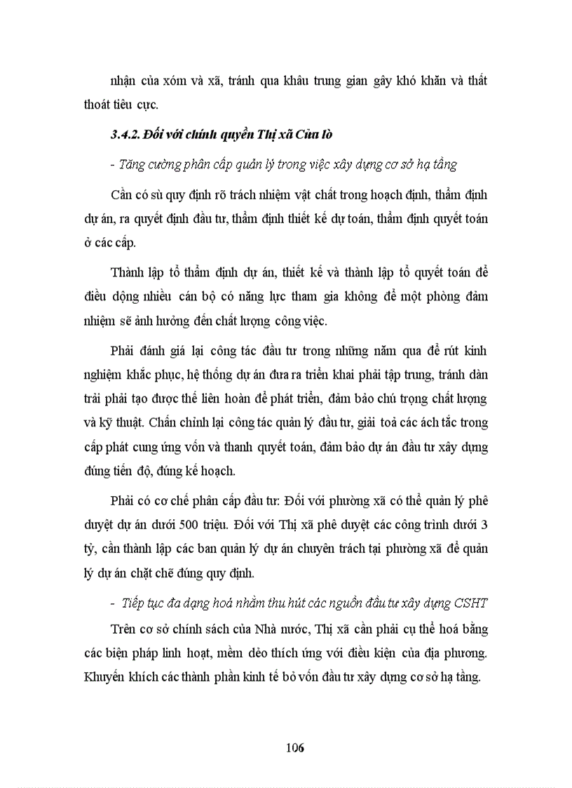 image for page Vai trò quản lý nhà nước trong phát triển cơ sở hạ tầng kỹ thuật của đô thị du lịch Thị xã Cửa Lò