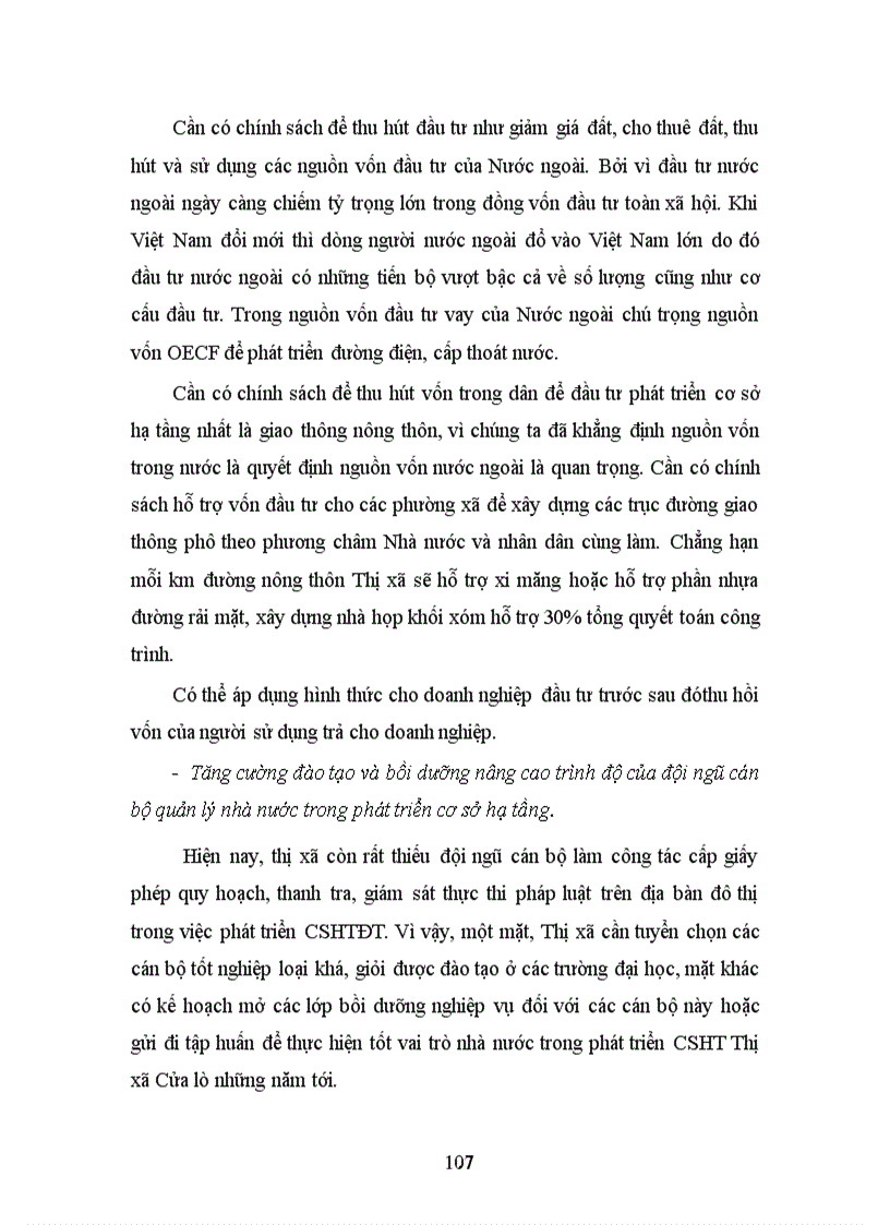 image for page Vai trò quản lý nhà nước trong phát triển cơ sở hạ tầng kỹ thuật của đô thị du lịch Thị xã Cửa Lò