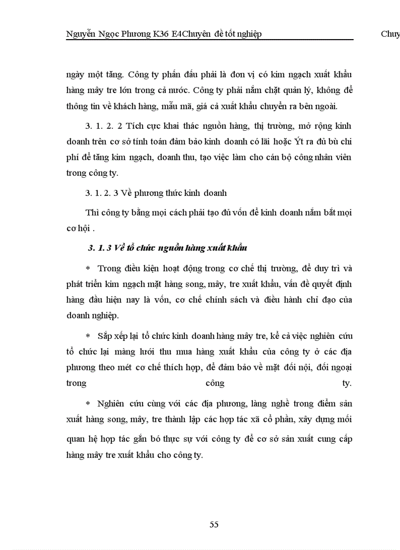 image for page Hoạt động xuất khẩu hàng song mây tre của Công ty TNHH Duy Nhất